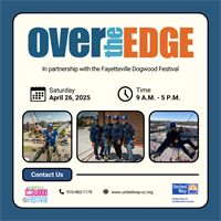 United Way of Cumberland County Announces Exciting Partnership with Fayetteville Dogwood Festival for Over the Edge Event