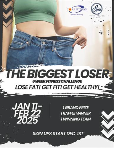 The Biggest Loser - 6 Week Challenge - Lose Fat! Get Fit! Get Healthy!