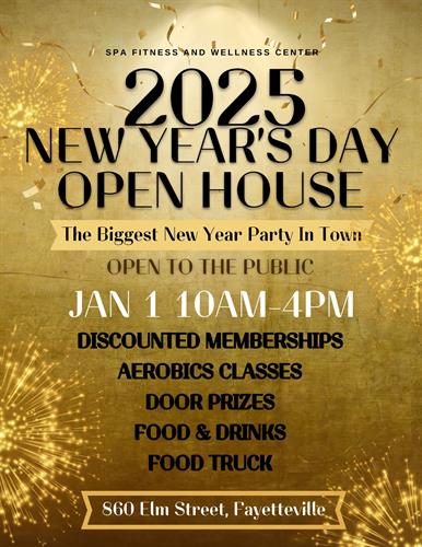 Every year the Spa Fitness and Wellness Center hosts an Open House and we would love to have you!