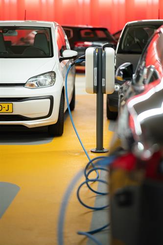 Electric vehicles help improve fuel economy, lower fuel costs, and reduce emissions.