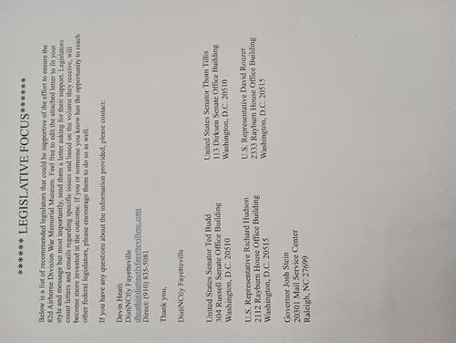SMAPLE LETTER - OPPOSING THE CLOSURE 3OF3
