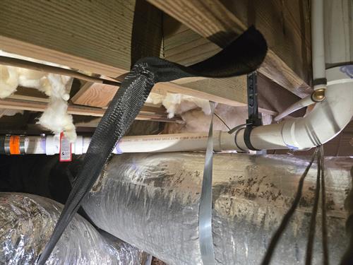 Secure, clean plumbing install in Fayetteville, NC. Heavenly Throne Plumbing.