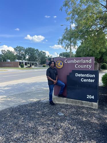 Owner Treshaun McPhatter at the Cumberland County detention Center Owner Treshaun McPhatter at the Cumberland County detention Center