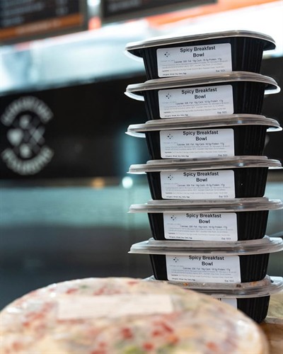 Stop by and shop our 5 freezers full of meals, made fresh in house!