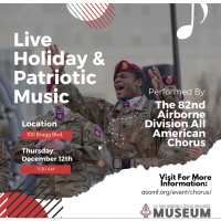 82nd Airborne Division Chorus to Perform at the U.S. Army Airborne & Special Operations Museum