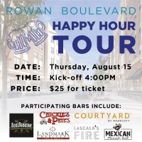 Rowan Boulevard Happy Hour Tour