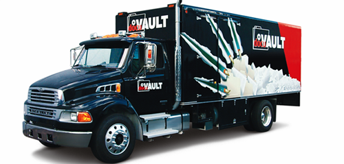 One of DocuVault's Mobile Shredding Units One of DocuVault's Mobile Shredding Units