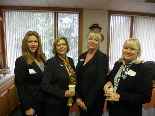 Some great ladies at a GCCC Before Hours Networking Event