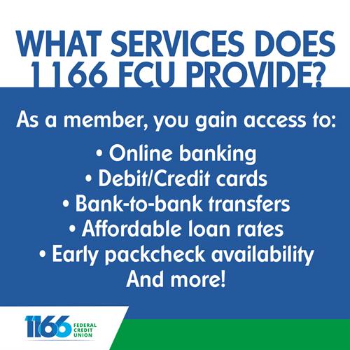 Credit union, banking, online banking, personal banking, business banking, debit card, credit card, bank-to-bank transfers, loans, loan rates, early paycheck availability, time deposits, financial education