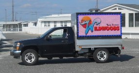 SJ MOBILE BILLBOARD CAN BE USED AS A TEMPORARY SIGN IN FRONT OF YOUR BUSINESS