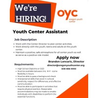 Oregon youth center