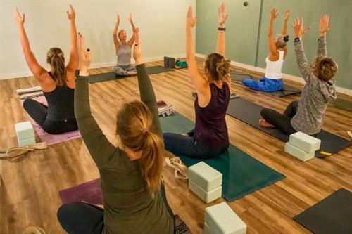 Group classes in studio