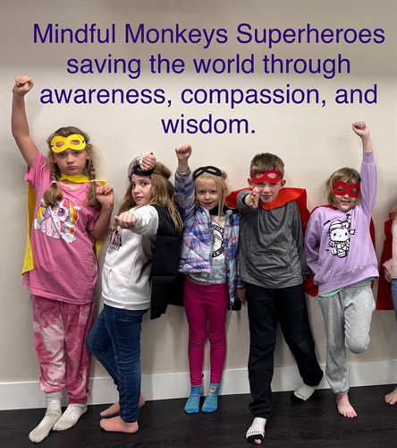Mindful Monkeys classes for grades K-2