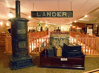 Lander's Train Station - All Aboard!