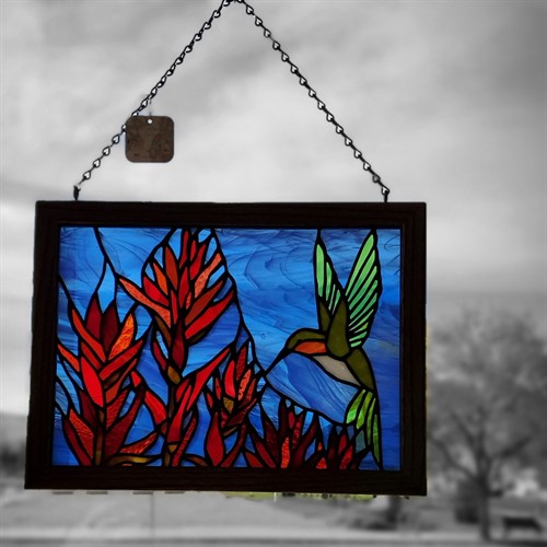Stained glass by Katie Weathers