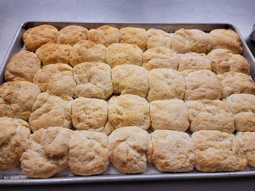 Mamaw's Biscuits Made From Scratch Fresh Out of the Oven