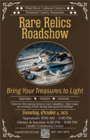 Rare Relics Roadshow