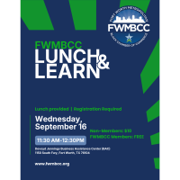FWMBCC Lunch & Learn Series
