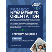 New Member Orientation
