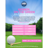 Women on the Green - Golf, Putt & Swing