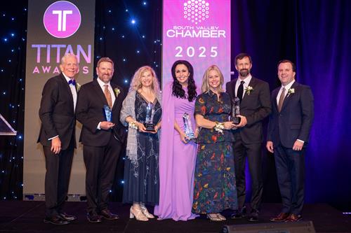 2025 South Valley Chamber Titan Award Receipients