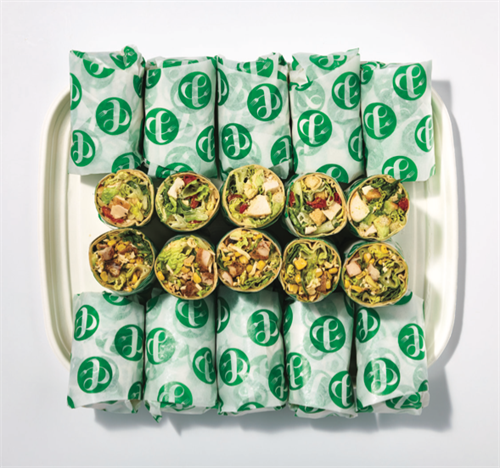 Catering Hero Wrap Plate