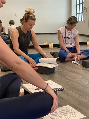 We offer yearly Teacher Training - certified through Yoga Alliance and nationally recognized! 