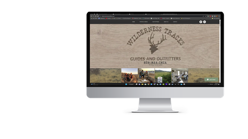 Wilderness Tracks Outfitters Web Design