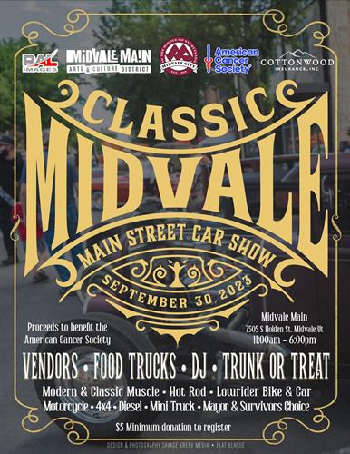 Cottonw has helped bring back the Midvale Classic Car Show! Its been an amazing success 3 years running now. We're excited to continue seeing it grow