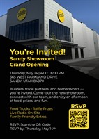 Join Pella Utah for our Sandy Showroom Grand Opening!