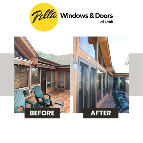 Before and After of Pella Utah Project