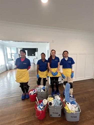 Cleaning Team members