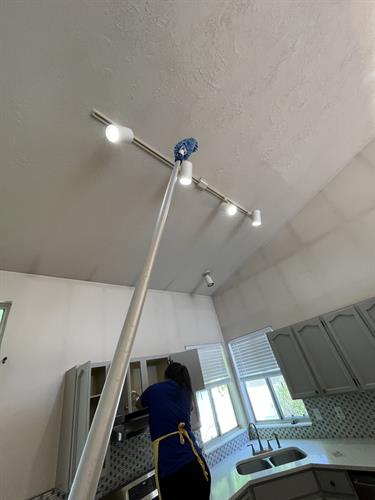 Dusting at high 