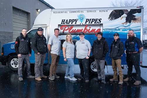 Happy Pipes Plumbing team photo 2025