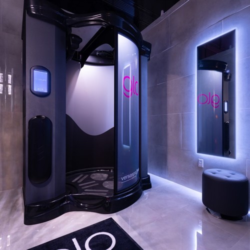Professional sunless spray tanning for a natural-looking, customized glow.
