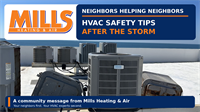 Neighbors Helping Neighbors: Important HVAC Safety Tips After the Storm