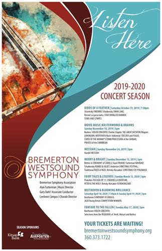 2019-2020 Concert Season Poster 2019-2020 Concert Season Poster