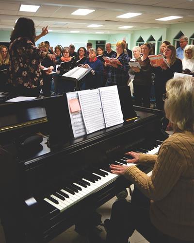2019 - Bremerton Symphony Chorale - Rehearsing for Handel's Messiah