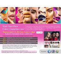 Start Your Own Color Cosmetics Line Webinar Series