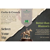 Dual Tasting Event Sponsored by Stone House Spirit and Cigar