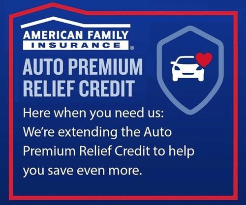 10% Auto Premium Credit Relief through March 2021