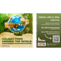 Hays Symphony Takes Audience “Around the World” with Holiday Pops Concert