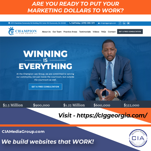 CLGGeorgia.com Website Examples