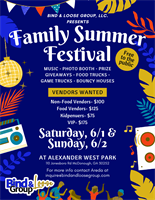 Bind & Loose Group LLC's Family Summer Festival
