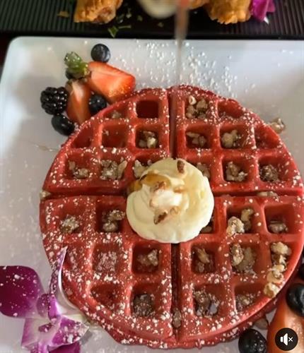 Scrambled Signature Red Waffle