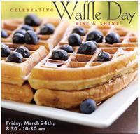 Celebrating Waffle Day: Rise and Shine Breakfast