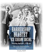 Barbershop Quartet Ice Cream Social