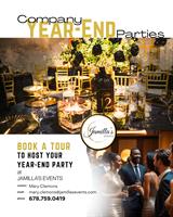 Year End Company Parties: Book Our Venue, Jamilla's Events