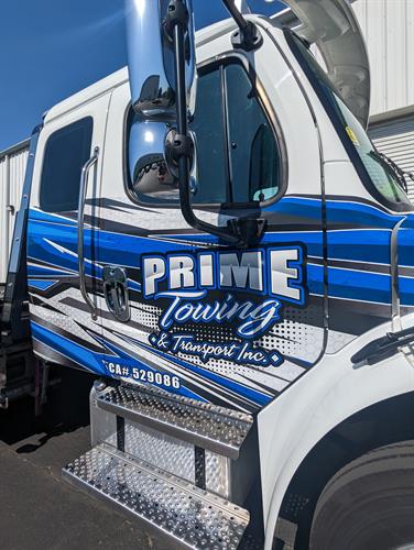 Wrap for Prime Towing