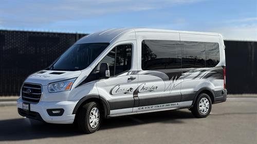 Our Van for Airport Shuttles and Private Group Small Transportation